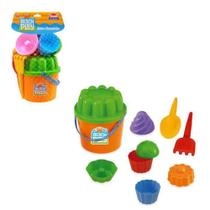 Baldinho De Praia C/10 Acessorios - USUAL PL