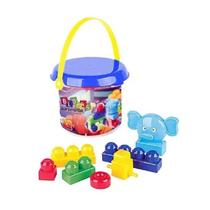 Baldinho Kit Blocks Para Montar com 28 peças - Braskit