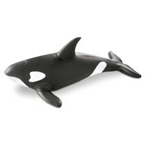 Baleia Orca Brinquedo Super Realista Vinil Animal Aquático