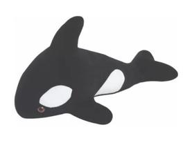 Baleia Orca de Pelúcia 38 cm Antialérgica
