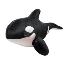 Baleia Orca de Pelúcia 50 cm Antialérgica