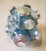 Baleiro 2 andares giratório