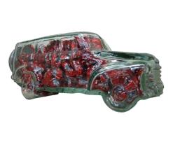 Baleiro Furgão Chevrolet GM Pote Vidro