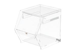 Baleiro Idealle Em Acrilico Cristal 1 Nicho Baleiro Idealle Em Acrilico Cristal 1 Nicho