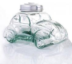 baleiro pote vidro cristal fusca