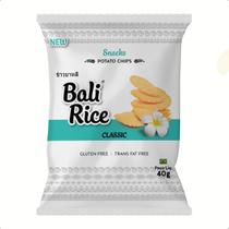 Bali Rice Classic 40g Chips de Batata Sem Glúten Caixa com 28 unidades
