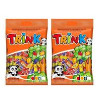 Balinha Mastigável Trink Sabor Frutas Kit com 2 Pacotes 100g