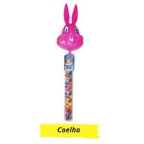 Balinhas no Tubo com Brinquedo Coelho Lembrancinha Balinhas no Tubo com Brinquedo Coelho Lembrancinha