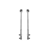 Baliza Reta Média Aço Carbono Scania L 111 com Bola - 830 mm
