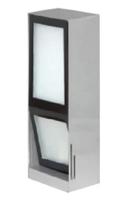 Balizador 1 Lamp. G9 Branco Com Preto Bl2106v/v - Hansa Balizador 1 Lamp. G9 Branco Com Preto Bl2106v/v - Hansa