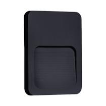 Balizador Anton Preto Led 2W 3000K Bivolt IP65