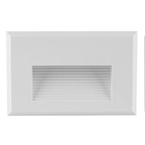 Balizador De Parede LED Embutir 2W 3000K 100LM Maja Branco Bivolt Nordecor Balizador De Parede LED Embutir 2W 3000K 100LM Maja Branco Bivolt Nordecor