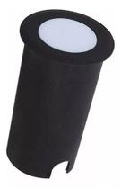 Balizador De Piso Flat Interlight 3927 4w 2700k Preto