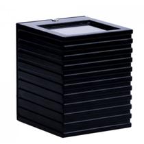 Balizador de Sobrepor 2 Fachos 2XG9 Preto Canelado - Nordecor - D11054 Balizador de Sobrepor 2 Fachos 2XG9 Preto Canelado - Nordecor - D11054
