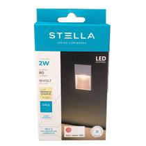 Balizador de Sobrepor Led Neu 2 Branco 2W 3000K Bivolt - Stella - STH8750/30