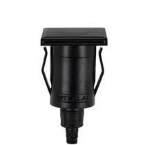 Balizador de Solo Chão LED Way Side Quadrado 2 Fachos 80 1,5W 3000K Bivolt 4,1x4,1x7,3cm