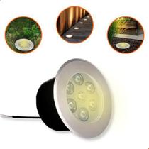 Balizador De Solo Led Chão Jardim 7w Embutir Blindado