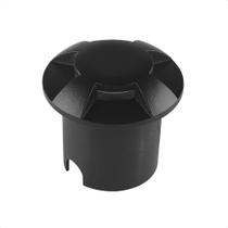 Balizador De Solo Led Taschibra Dome 4 Fachos Preto Bivolt Balizador De Solo Led Taschibra Dome 4 Fachos Preto Bivolt
