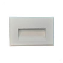 Balizador Embutir Led Retangular 4x2 Parede Muro Escada Balizador Embutir Led Retangular 4x2 Parede Muro Escada