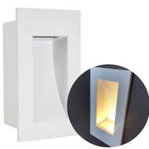 Balizador Interno Alumínio Lâmpada Led Parede Embutir 16,5cm Balizador Interno Alumínio Lâmpada Led Parede Embutir 16,5cm