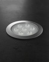 Balizador Led 10w Embutir Redondo P/ Escada E Piso Ip66