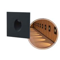 Balizador Led 2w Nano Vision Alumínio 3000k Ip65 Opus St1385 - Preto