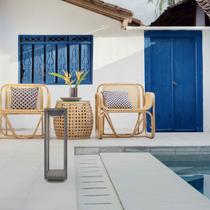 Balizador Led Aluminio 6w Ip54 3000k 54x14cm Molde