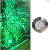 Balizador-led de piso biv 3w verde - ctb