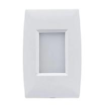 Balizador Led Embutir 4X2 Branco 2W 3000K Luz Amarela JNG