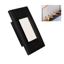 Balizador Led Embutir Elegance 4x2 Luz Amarela Avant Preto Balizador Led Embutir Elegance 4x2 Luz Amarela Avant Preto
