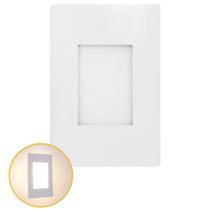 Balizador Luminária P/ Parede Escada Embutir Caixa 4X2 - Megalux Balizador Luminária P/ Parede Escada Embutir Caixa 4X2 - Megalux
