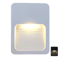 Balizador para escada Fit 2W IP65 3000K 4x2 Premium Opus