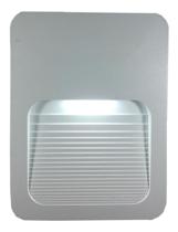 Balizador Parede Escada Ip65 Led 2w 4x2 Externa E Interna