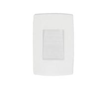 Balizador Plástico Embutir Led Branco Plaslumi 3W 3000K