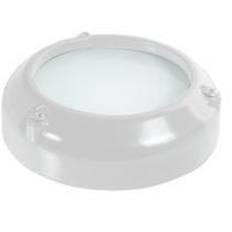 Balizador Resistente Redondo Sem Grade Externa Jardim Germany Branco Balizador Resistente Redondo Sem Grade Externa Jardim Germany Branco
