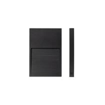 Balizador sobrepor neu 2 preto 2w 3000k ip65 bivolt sth8751/30