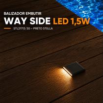 Balizador Stella Solo Way Side 1 1,5w Stl21713 Balizador Stella Solo Way Side 1 1,5w Stl21713