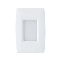 Balizador Taschibra Embutir Led Cine Direct 2w Branco 4x2 Bivolt 3000k Luz Quente Balizador Taschibra Embutir Led Cine Direct 2w Branco 4x2 Bivolt 3000k Luz Quente