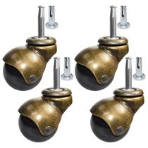 Ball Caster MySit Vintage, esférico de 5 cm com gola apertada (4 unidades)
