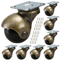Ball Caster Wheels JGJC de 2 polegadas Heavy Duty para móveis, pacote com 8 Ball Caster Wheels JGJC de 2 polegadas Heavy Duty para móveis, pacote com 8