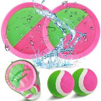 Ball Catch Set Game Toss Paddle Jalunth Upgrade Volcro Ball Catch Set Game Toss Paddle Jalunth Upgrade Volcro