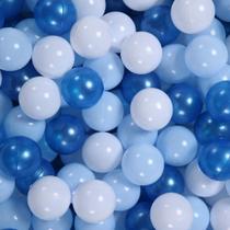 Ball Pit Balls GOGOSO Blue para bebês, crianças e crianças pequenas 100 unidades