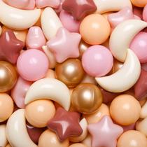 Ball Pit Balls GOGOSO Stars Moon Shapes Plastic 100 unidades