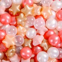 Ball Pit Balls Heopeis Star e pacote redondo de 100 para crianças Ball Pit Balls Heopeis Star e pacote redondo de 100 para crianças