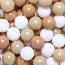 Ball Pit Balls Realhaha 50 Plastic para bebês, meninas e crianças, cáqui Ball Pit Balls Realhaha 50 Plastic para bebês, meninas e crianças, cáqui