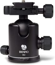 Ballhead Benro B2 Double Action com capacidade de carga de 20 kg