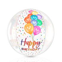 Balloon GRIP A POOL 51 cm Clear Birthday Pool Beach Ball