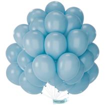 Balloon PartyWoo Dusty Blue de 12 polegadas, 101 peças para decoração