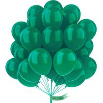 Balloon PartyWoo Emerald Green 50 unidades de látex perolado de 30 cm Balloon PartyWoo Emerald Green 50 unidades de látex perolado de 30 cm