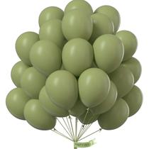 Balloon PartyWoo Sage Green 12 cm 50 unidades para Garland Arch